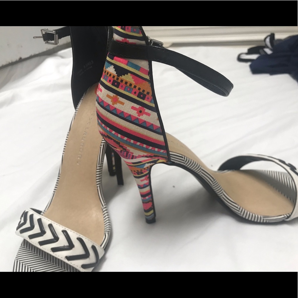 Chinese Laundry ankle strap stiletto sandals